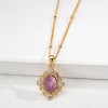 Royal Amethyst Necklace in 925 Silver Royal Amethyst Necklace in 925 Silver