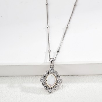 Royal Amethyst Necklace in 925 Silver Royal Amethyst Necklace in 925 Silver