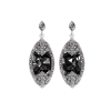 Classic Black Diamond Earrings Classic Black Diamond Earrings