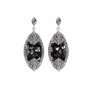 Classic Black Diamond Earrings Classic Black Diamond Earrings