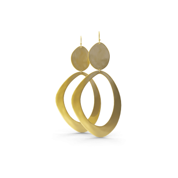 Crinkle Earrings Crinkle Earrings