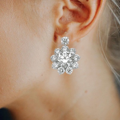 Diamond Earrings Diamond Earrings