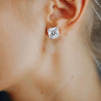 Diamond Stud Earrings Diamond Stud Earrings
