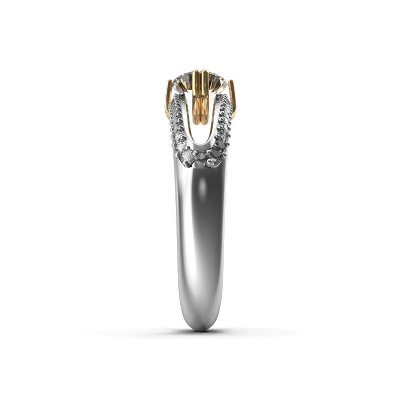 Gold Crown Diamond Ring Gold Crown Diamond Ring