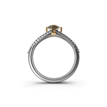 Gold Crown Diamond Ring Gold Crown Diamond Ring