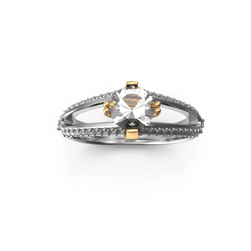 Gold Crown Diamond Ring Gold Crown Diamond Ring
